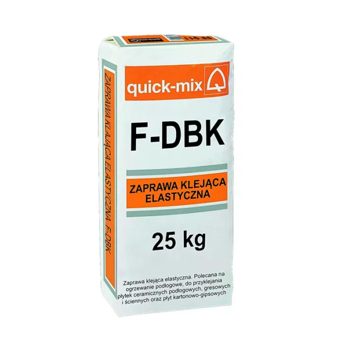 F-DBK - еластичний клейовий розчин, клас C2TE Quick-mix