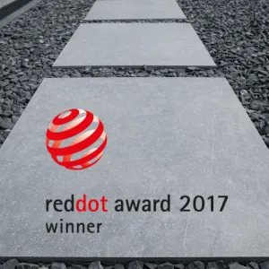 Обладатель Red Dot Award за инновационный дизайн и уникальную концепцию орнаментального покрытия