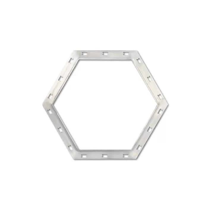 Облицювальна оздоблення для плитки з нержавіючої сталі, шестигранник