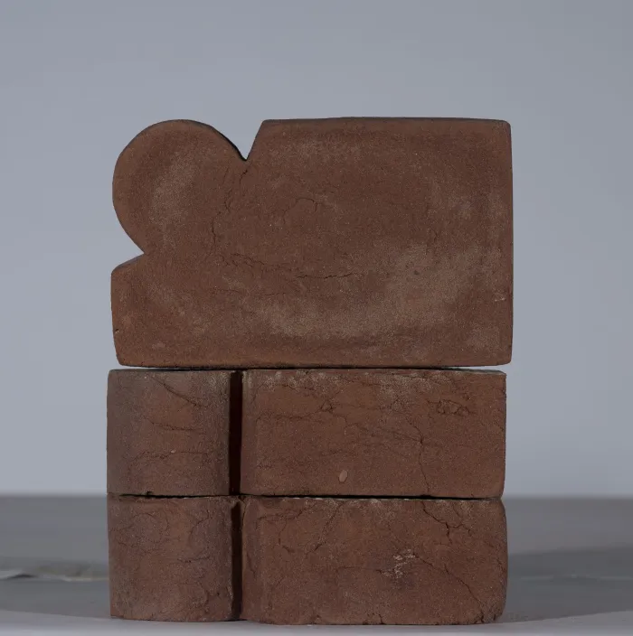 Kraalsteen handgevormd