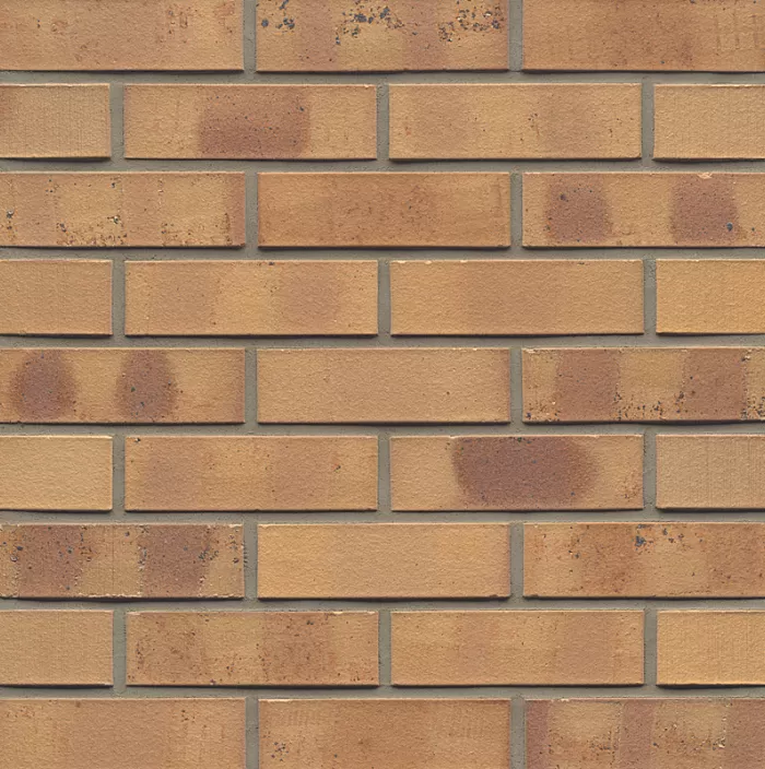 Клинкерная плитка NF 06 Hellbraun-bunt Kohle glatt