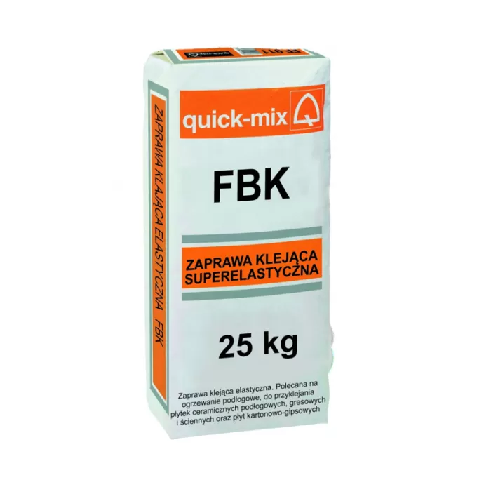 FBK - FBK - супереластичний клейовий розчин, клас C2TES1 Quick-mix