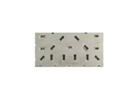 Плитка для підлоги з нержавіючої сталі, плоска поверхня 300x150x3 мм