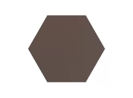 Шестикутна кислотостійка плитка 150×175 коричнева