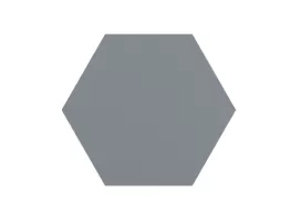Шестикутна кислотостійка плитка 150×175 середньо-сіра