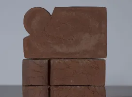 Kraalsteen handgevormd